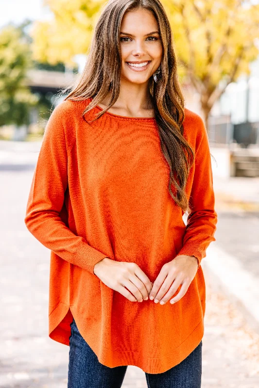 Good Girl Gone Rust Orange Classic Tunic