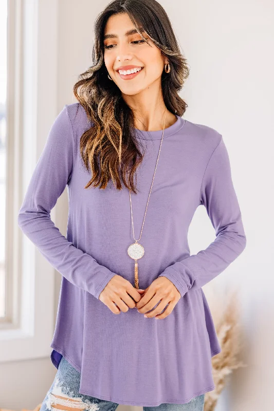 This Is The One Lilac Purple Tunic