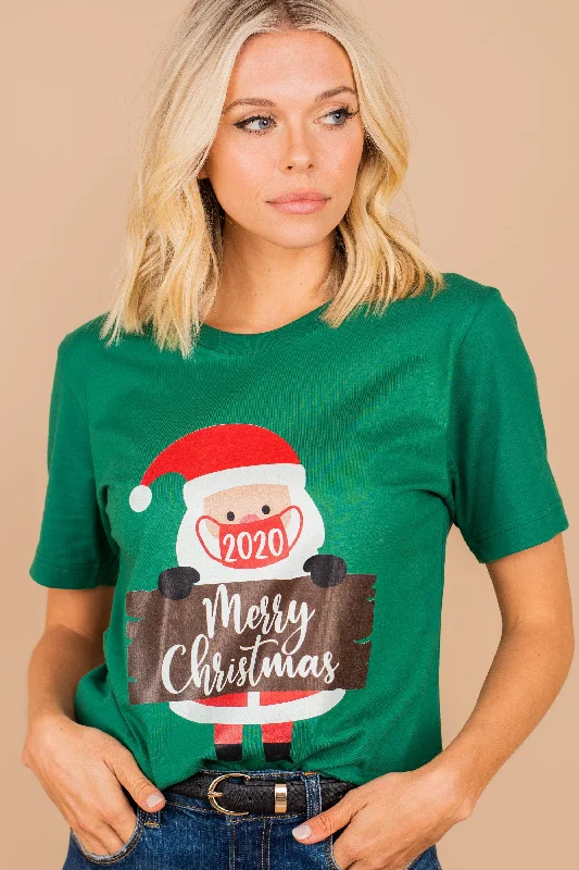 Merry Christmas 2020 Evergreen Graphic Tee