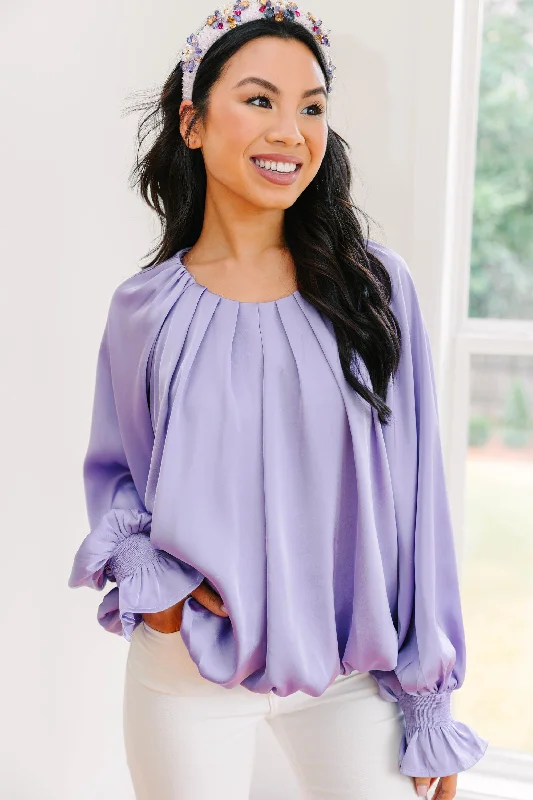 Get Together Lavender Purple Blouse