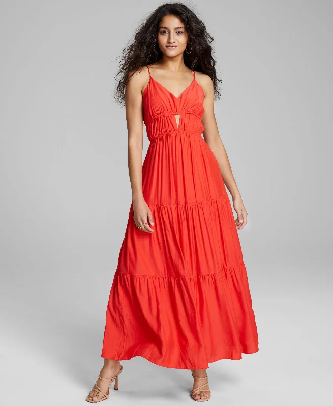 Now This Womens Cutout Maxi Dress