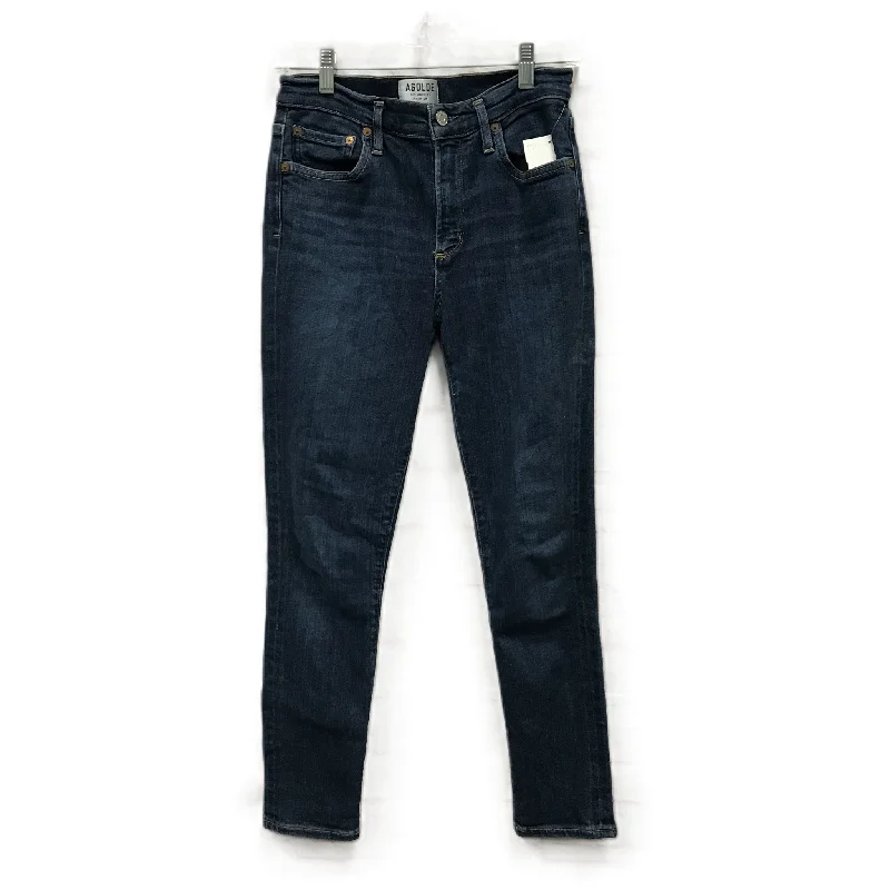 Blue Denim Jeans Skinny By Agolde, Size: 4