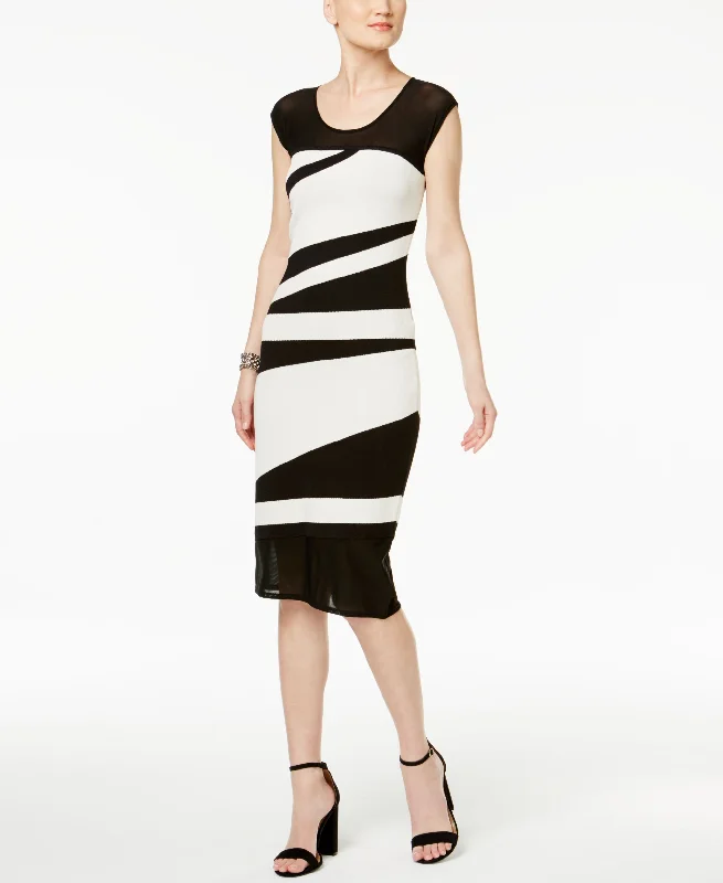 Rachel Rachel Roy Optic Midi Sheath Dress