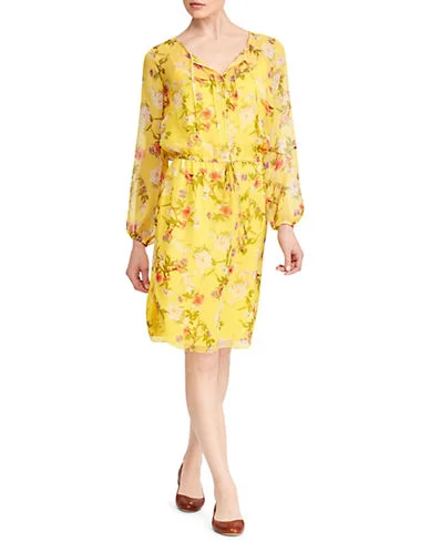 Lauren Ralph Lauren Long-Sleeve Dress And Slip Dress Set