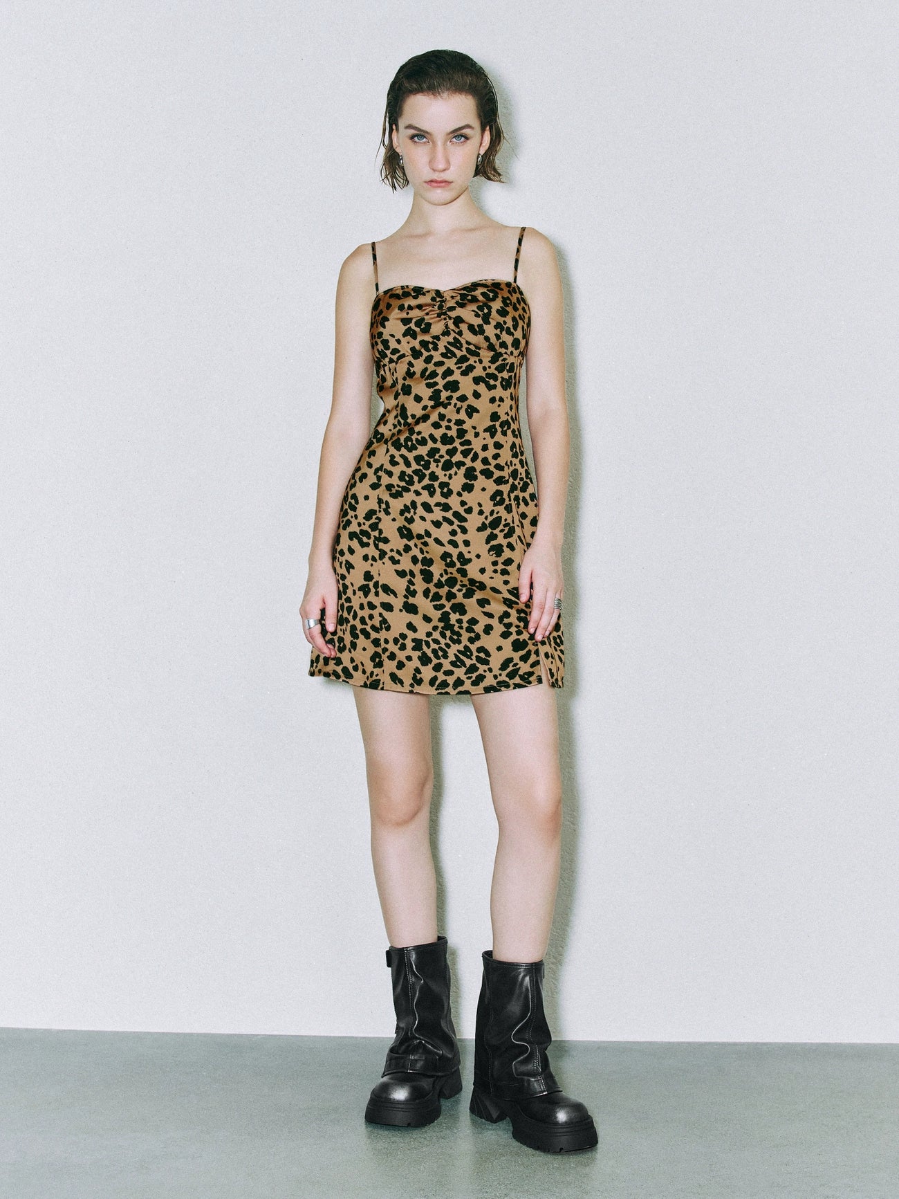 Cami Leopard A-Line Dresses