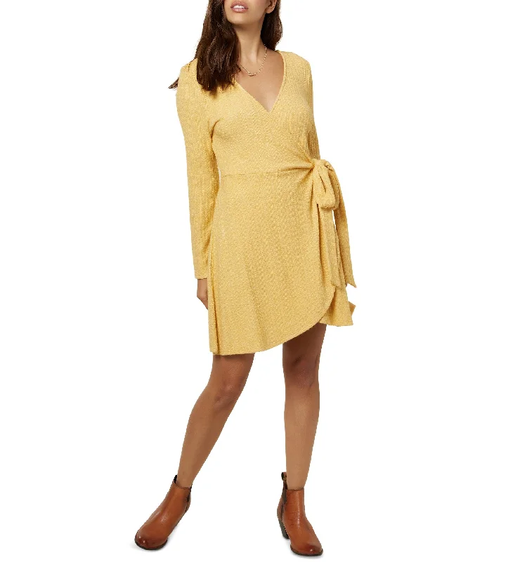 Juniors' Weston Knit Wrap Dress