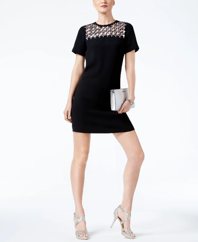 Michael Michael Kors Lasercut Jersey Dress