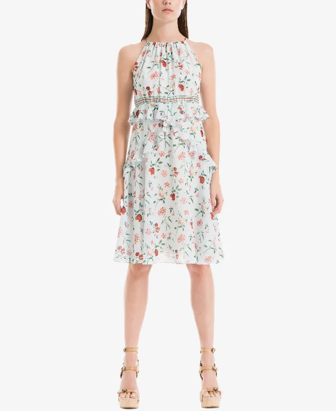 Max Studio London Floral Print Shift Dress