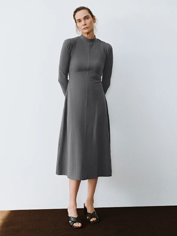 Long Sleeve Skinny A-Line Dresses