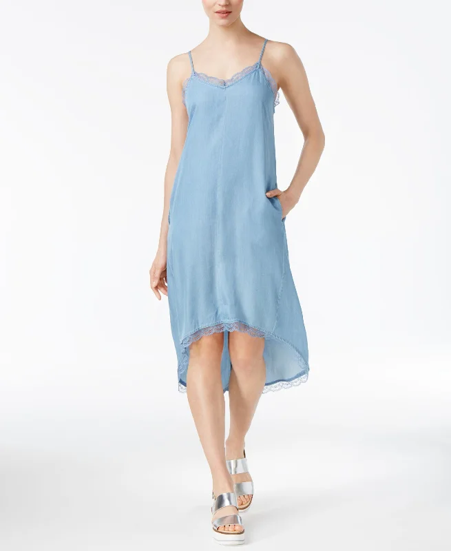 High-Low Slip Dress