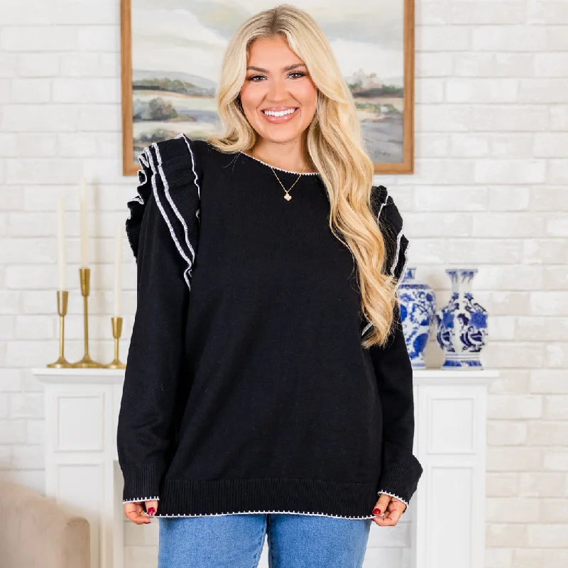 Always Timeless Sweater, Black