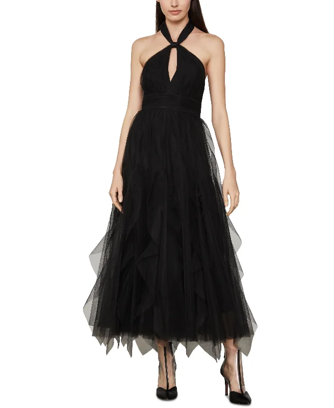 Tulle Halter-Neck Dress