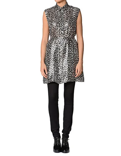 Diesel Ariel Leopard-Print Dress