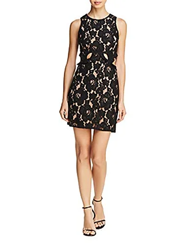 Wayf Drake Cutout Lace Dress