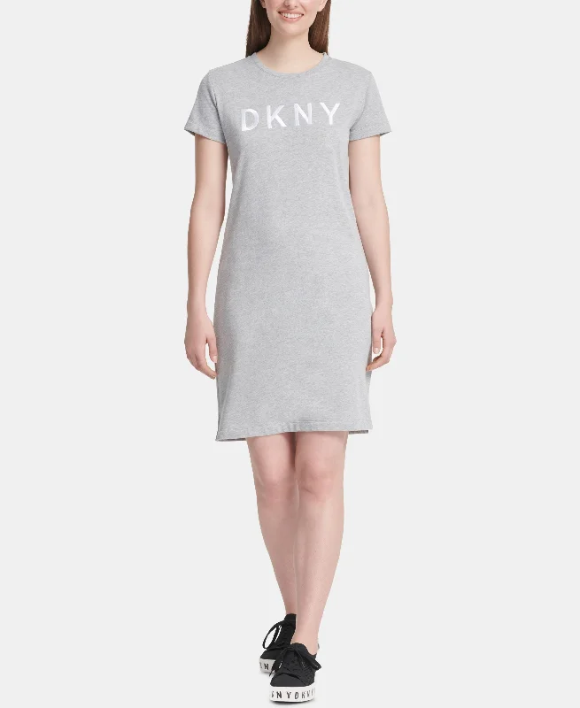 DKNY Logo T-Shirt Dress