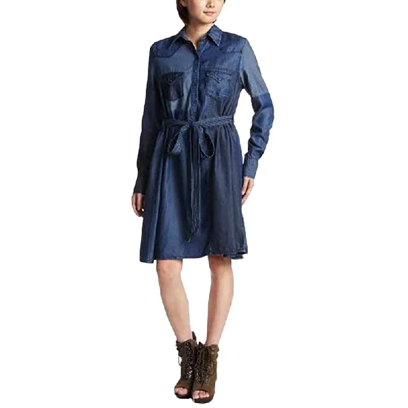 Diesel De Maris Ls Cut Dresses Blue