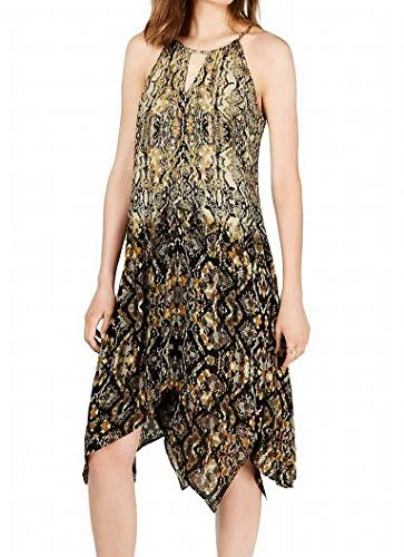 INC Python-Print Dress