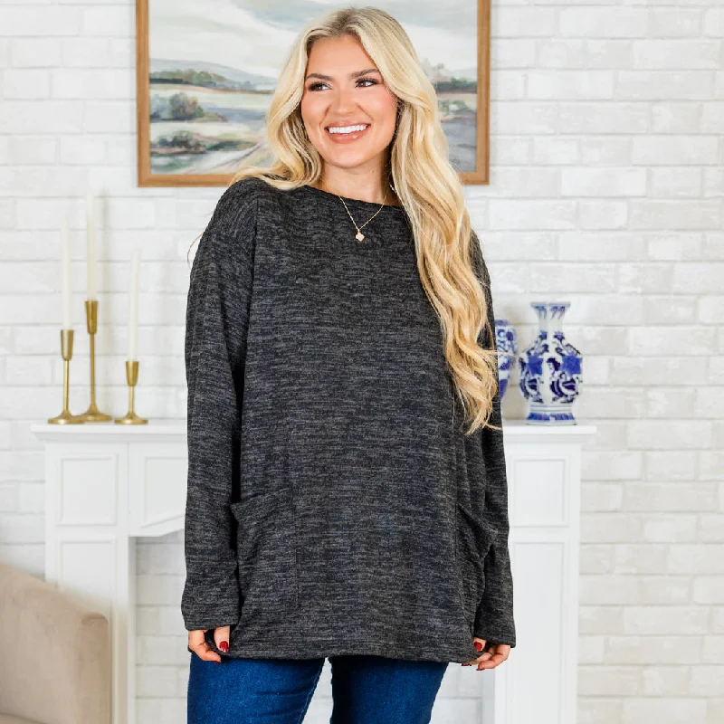 Love Launch Top, Black