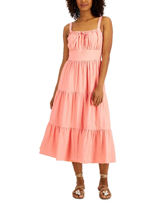 Women's Tiered Midi Dress