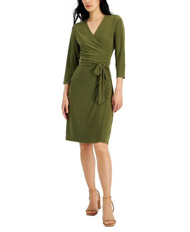 Women's V-Neck Wrap Dress