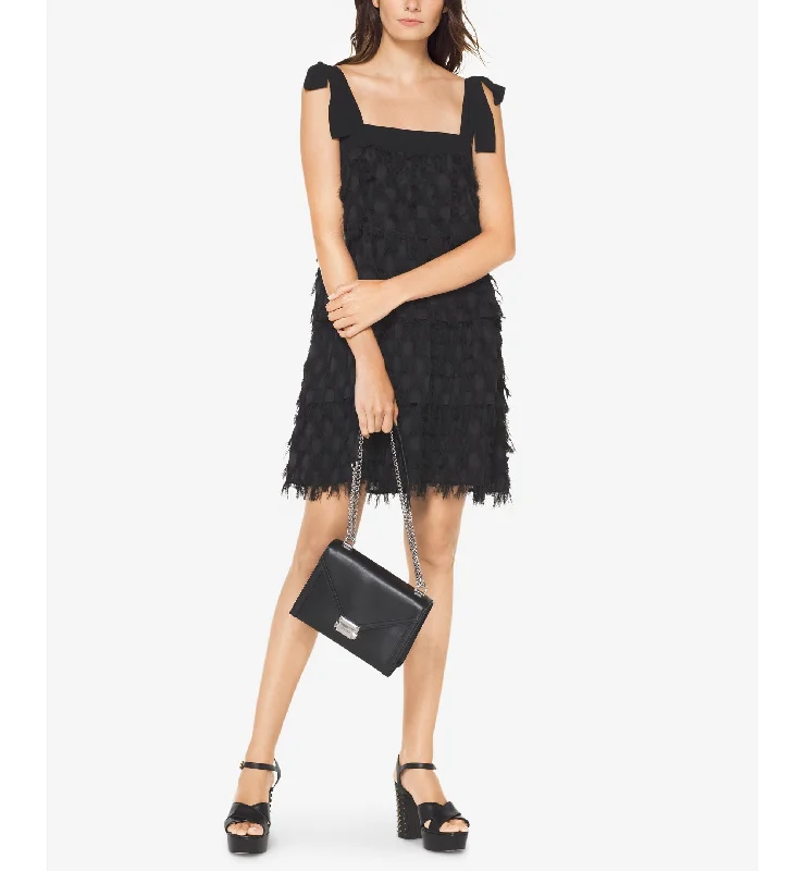 Michael Michael Kors Fringe Trim Dress