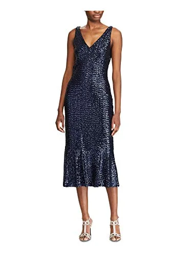 Lauren Ralph Lauren Sequined Cocktail Dress