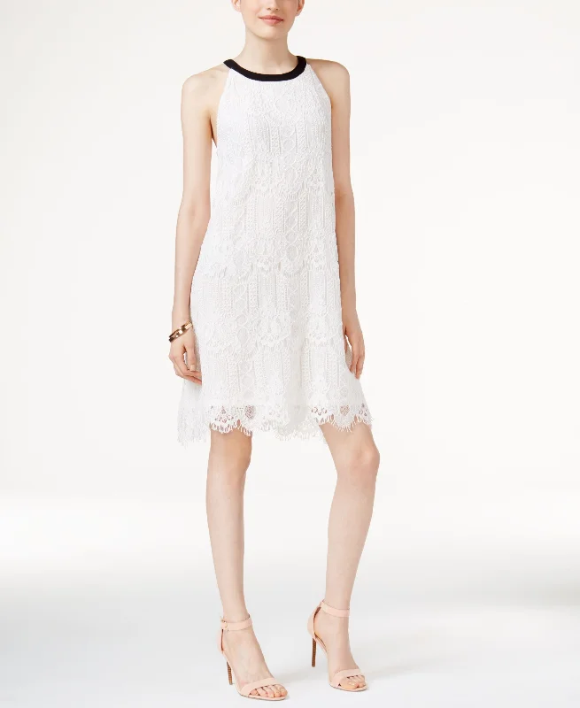 Alfani Prima Cleo Lace Shift Dress