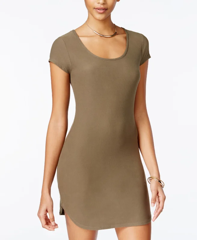 Planet Gold Juniors Bodycon T-Shirt Dress