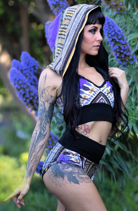 Purple Egyptian Print