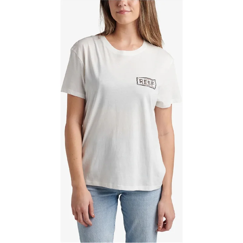 Reef Womens Shacktime Graphic T-Shirt Sleek Women's Metallic