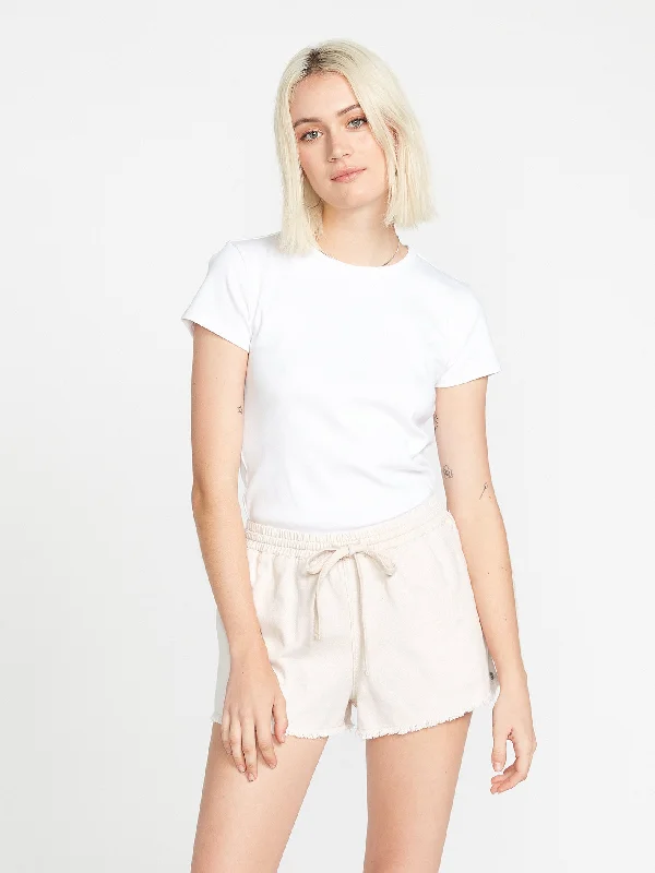 Strutin Stone Shorts - Ash Minimalist Women's Casual