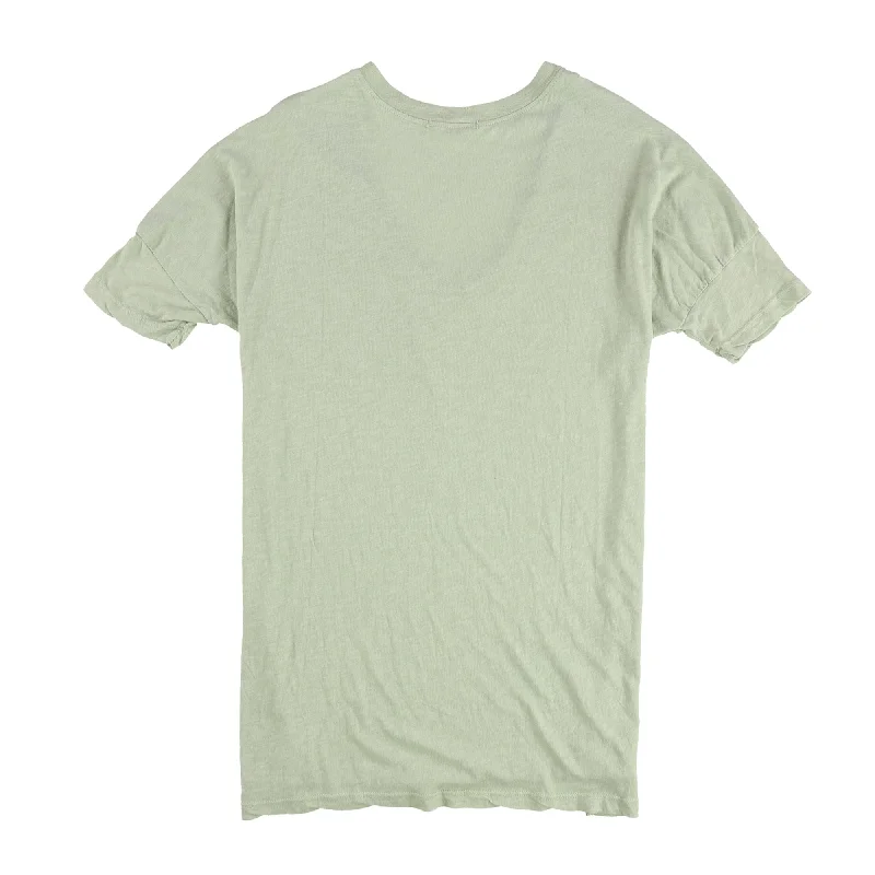 TRULY MADLY DEEPLY Womens Heathered Scoop Neck Basic T-Shirt, Green, Medium Sleek Women's Metallic TRULY MADLY DEEPLY Womens Heathered Scoop Neck Basic T-Shirt, Green, Medium Sleek Women's Metallic